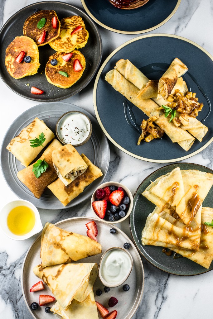 Блинный стол